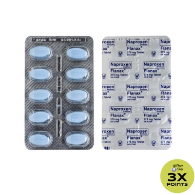 FLANAX Naproxen Sodium 275mg 1 Tablet