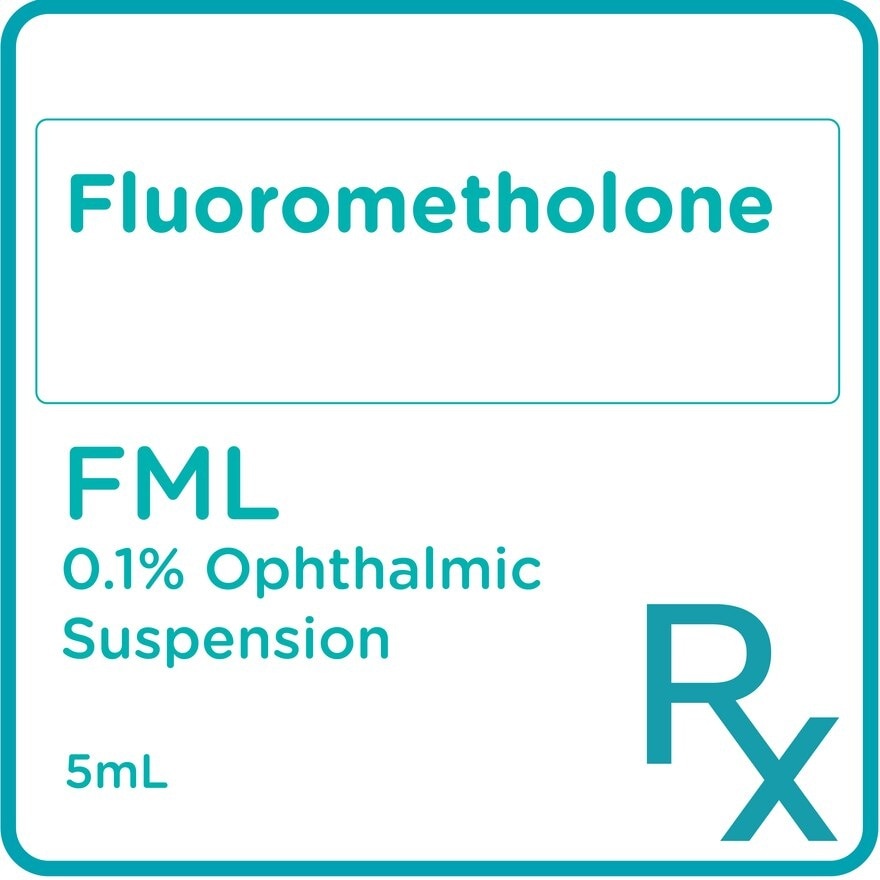 Fluorometholone Liquid Ophthalmic Suspension 5mL [PRESCRIPTION REQUIRED]