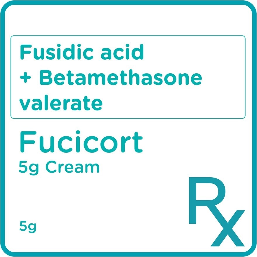 Fusidic acid + Betamethasone valerate Cream 5g [PRESCRIPTION REQUIRED]