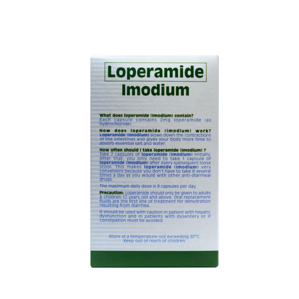 Imodium 2mg 200s - Diarrhea Medicine, Loperamide