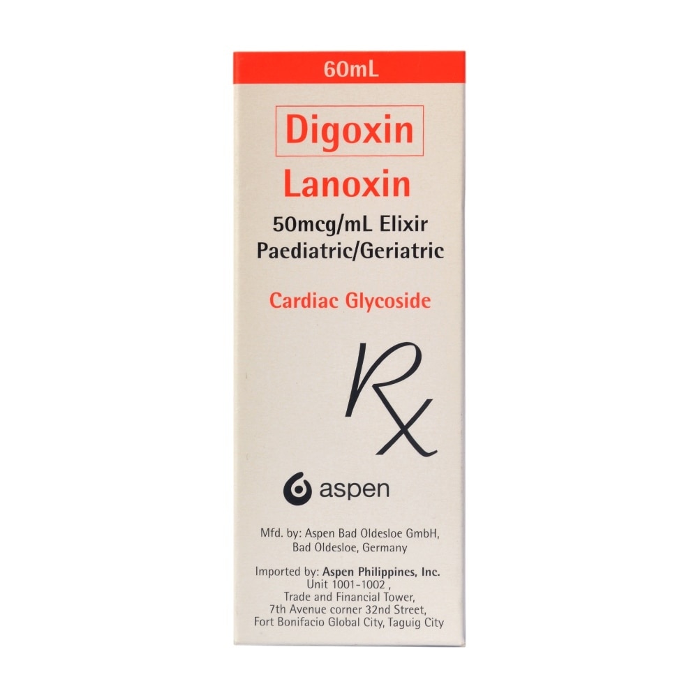 Digoxin Paediatric Elixir 60Ml [Prescription Required]