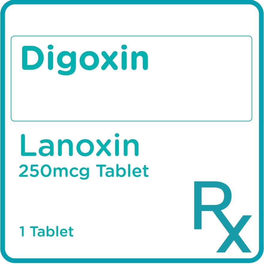 Digoxin 250mcg 1 Tablet [PRESCRIPTION REQUIRED]