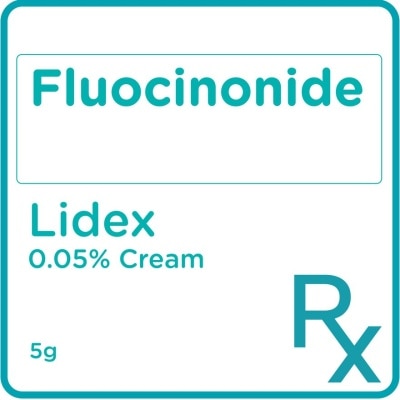 LIDEX Fluocinonide 0.05% Cream 5g [PRESCRIPTION REQUIRED]