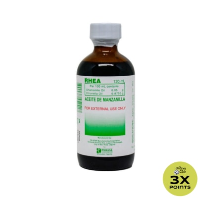 RHEA Aceite De Manzanilla 120mL