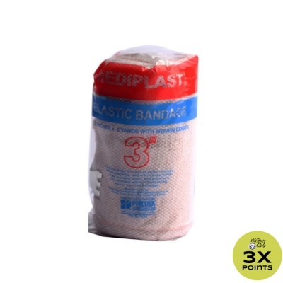 MEDIPLAST Elastic bandage 3 x 5 yards x 1 Roll
