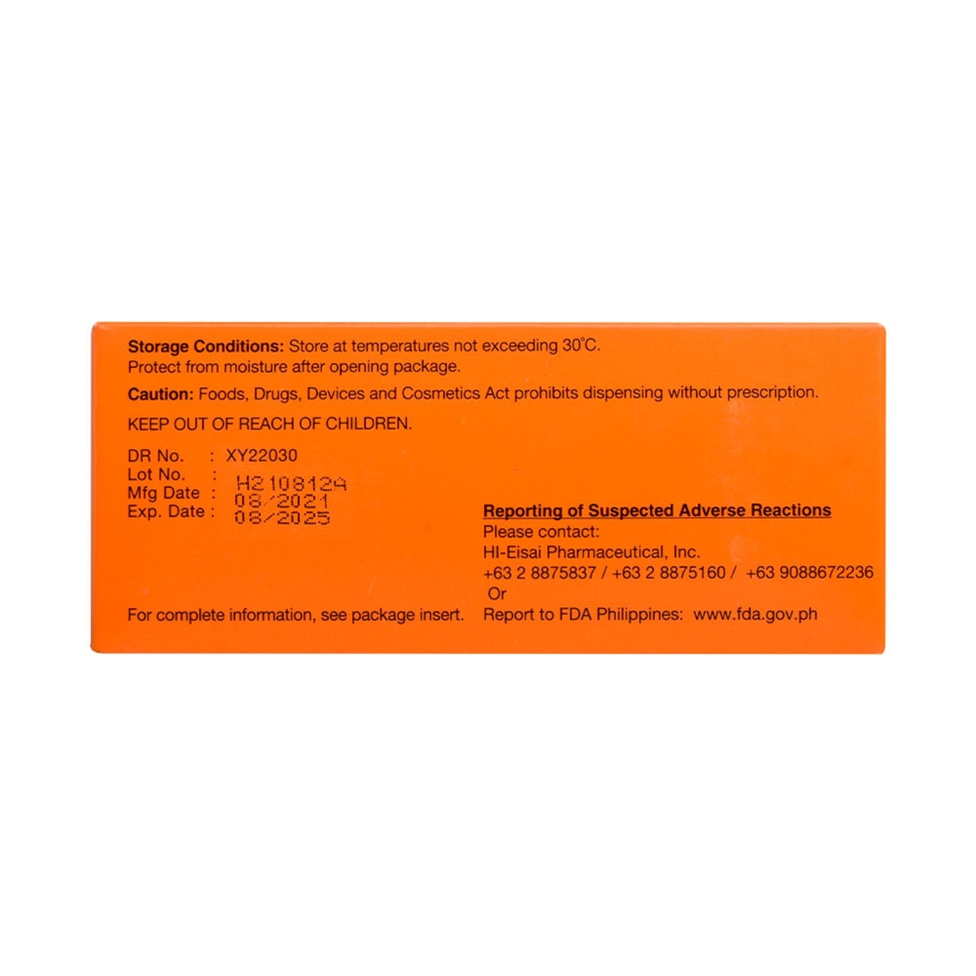 Eperisone Hydrochloride 50mg 1 Tablet [PRESCRIPTION REQUIRED]