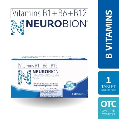 NEUROBION B Vitamins (B1+B6+B12) Tablet 1s   Nerve Care