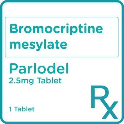 PARLODEL Bromocriptine mesylate 2.5mg 1 Tablet [PRESCRIPTION REQUIRED]