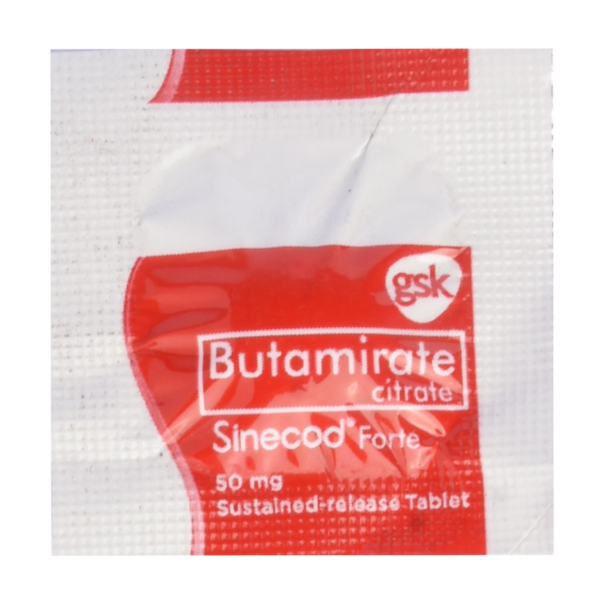 SINECOD Butamirate Citrate 50mg 1 tablet