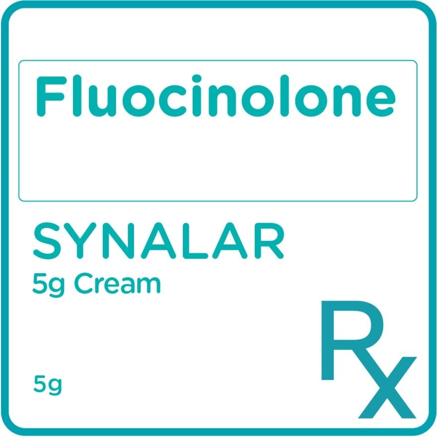 Fluocinolone acetonide cream 5g [PRESCRIPTION REQUIRED]