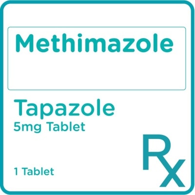 TAPAZOLE Tapazole Methimazole 5mg 1 Tablet [Prescription Required]