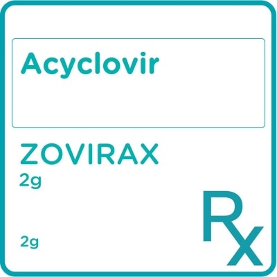 ZOVIRAX Acyclovir 5 2G [PRESCRIPTION REQUIRED]