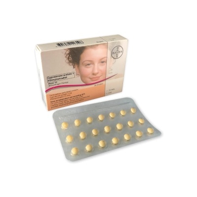 DIANE DIANE Cyproterone acetate Ethinylestradiol 2 mg/35 mcg x 1 Box [PRESCRIPTION REQUIRED]