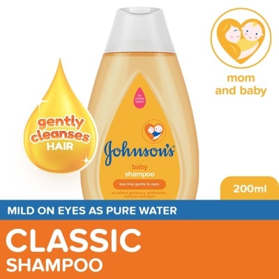 JOHNSONS BABY Johnson's Baby Shampoo 200ml - Baby Essentials, Baby Care, Shampoo for Kids