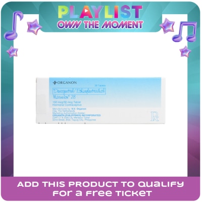 MARVELON - Desogestrel 150mcg + Ethinylestradiol 30mcg 28 Tablets/Box [PRESCRIPTION REQUIRED]