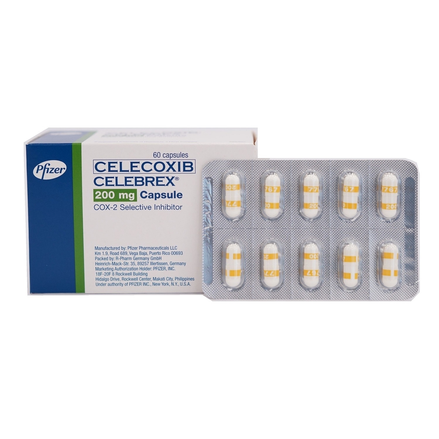 Celecoxib 200 mg 1 Capsule [PRESCRIPTION REQUIRED]