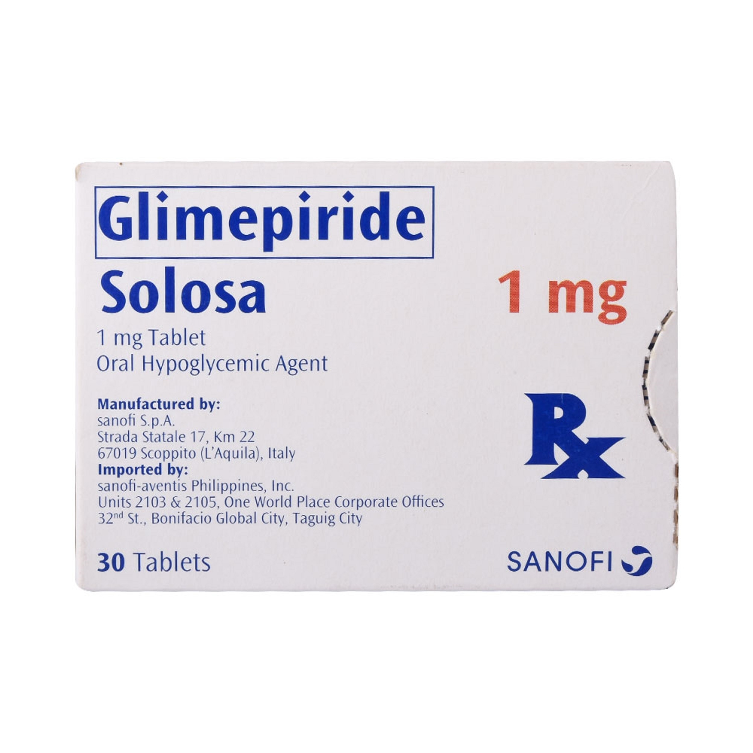 Glimepiride 1Mg 1 Tablet [PRESCRIPTION REQUIRED]