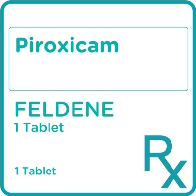 FELDENE - Piroxicam 1 Tablet [Prescription Required]