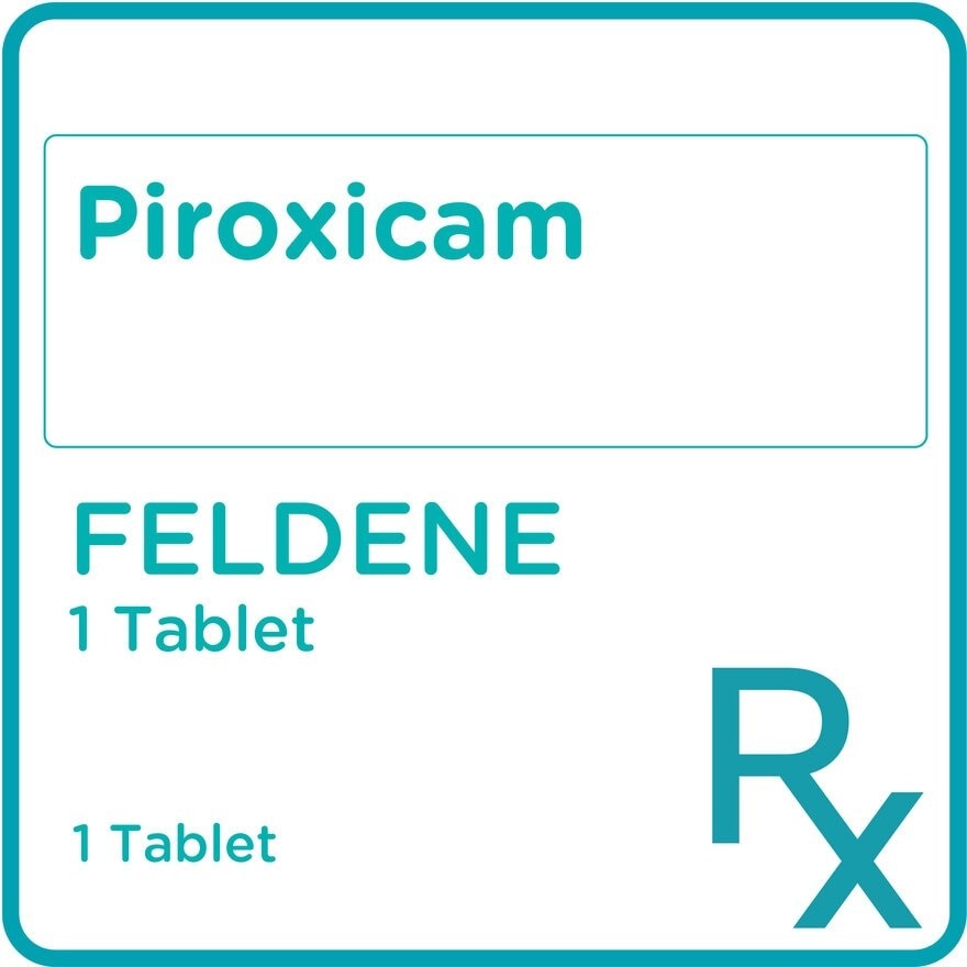 Piroxicam 1 Tablet [Prescription Required]