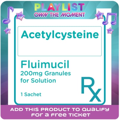 FLUIMUCIL - Acetylcysteine 200mg Granules for Solution [PRESCRIPTION REQUIRED]