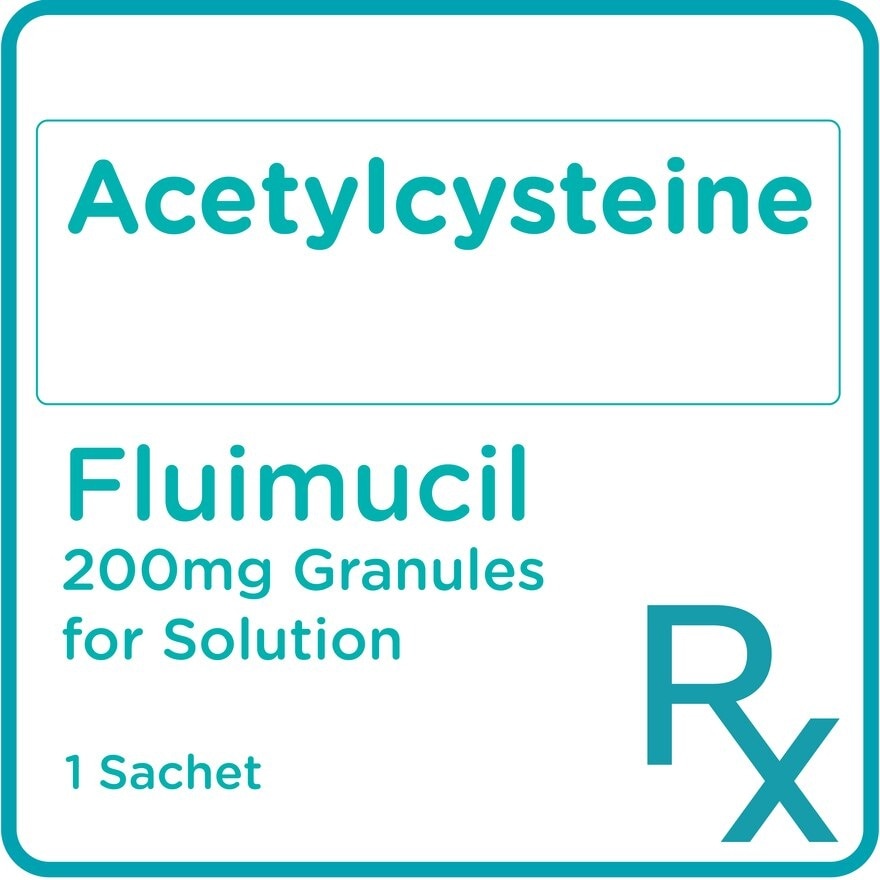 Acetylcysteine 200mg Granules for Solution [PRESCRIPTION REQUIRED]