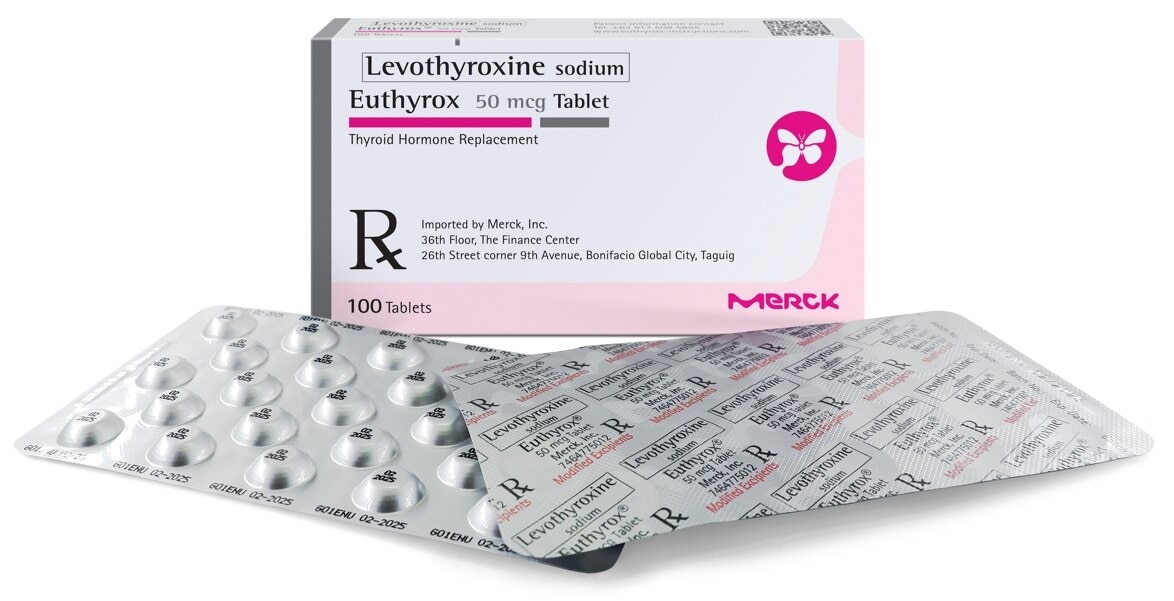 Levothyroxine Sodium 50mcg 1 Tablet [PRESCRIPTION REQUIRED]