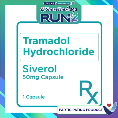 SIVEROL SIVEROL Tramadol Hydrochloride 50mg Sold Per Piece [PRESCRIPTION REQUIRED] image