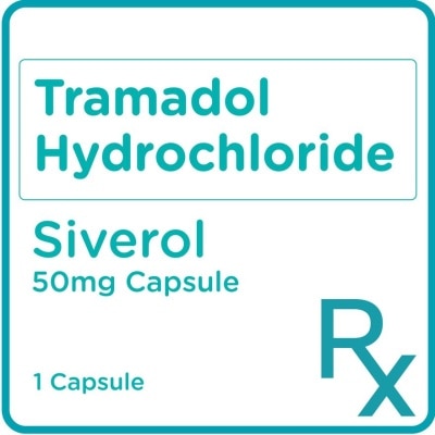 SIVEROL SIVEROL Tramadol Hydrochloride 50mg Sold Per Piece [PRESCRIPTION REQUIRED]