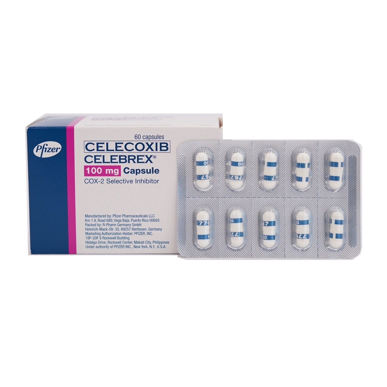 Celecoxib 100 mg 1 Capsule [PRESCRIPTION REQUIRED]