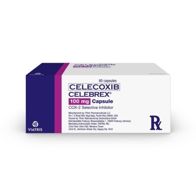 CELEBREX Celecoxib 100 mg 1 Capsule [PRESCRIPTION REQUIRED]