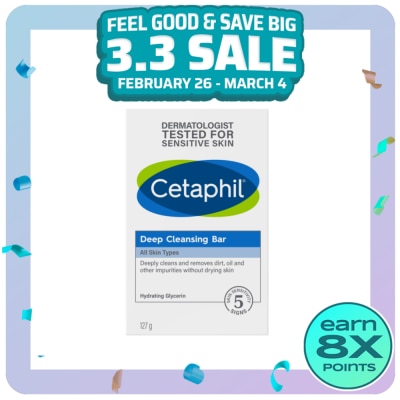 CETAPHIL Deep Cleansing Bar - 127 G