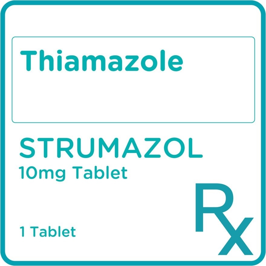 Thiamazole 10mg 1 Tablet [Prescription Required]