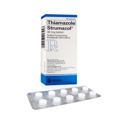 STRUMAZOL Thiamazole 30Mg 1 Tablet [PRESCRIPTION REQUIRED]