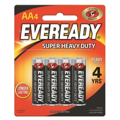 EVEREADY Battery Small Aa 4'S #1215