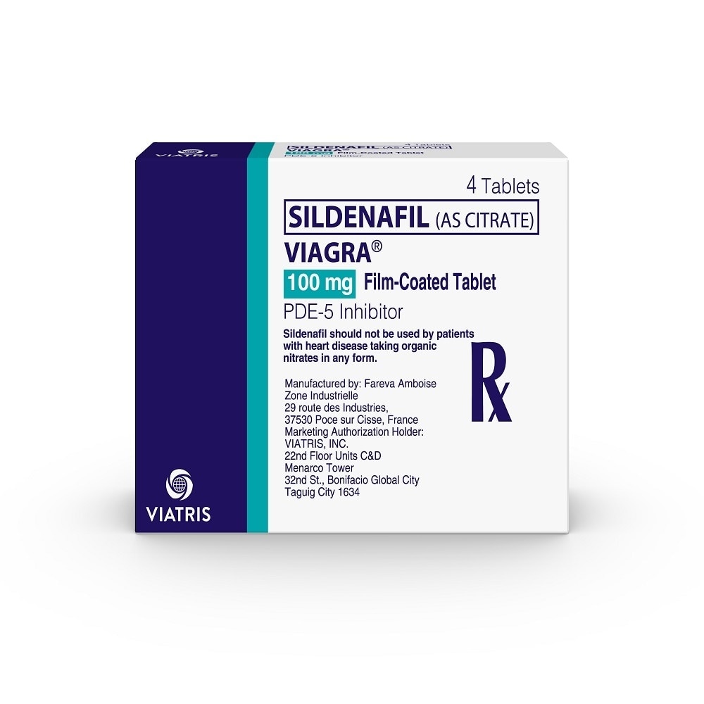 Sildenafil citrate 100 mg Sold Per Piece [PRESCRIPTION REQUIRED]