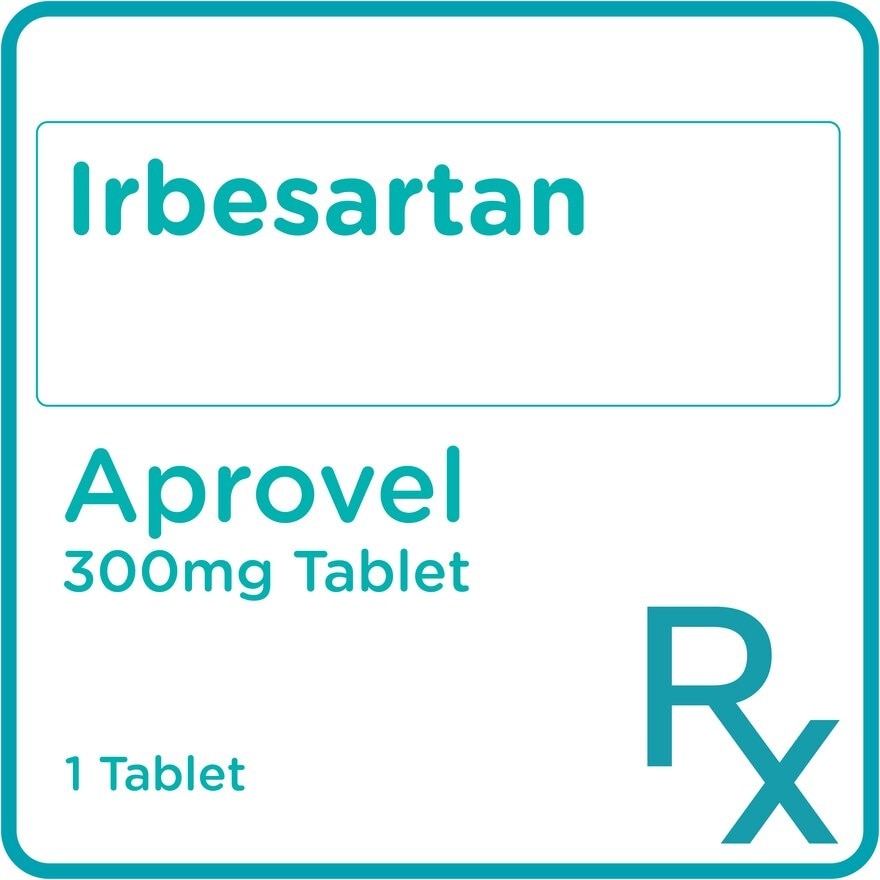 Irbesartan 300mg 1 Tablet [PRESCRIPTION REQUIRED]