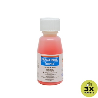 TEMPRA Tempra Orange Syrup 120mg 60ml