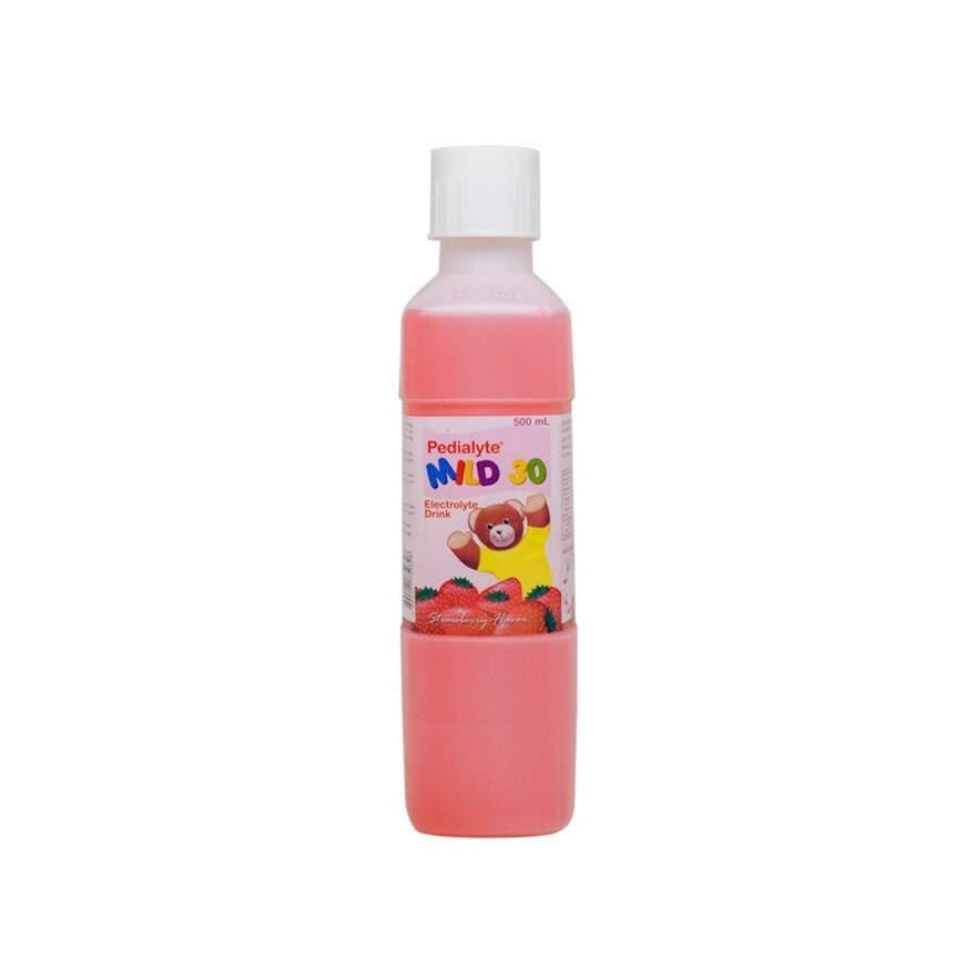 Pedialyte 30 Strawberry 500ml - Oral Rehydration Drink