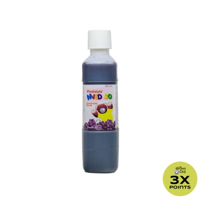 PEDIALYTE Pedialyte 30 Grapes 500ml - Oral Rehydration Drink