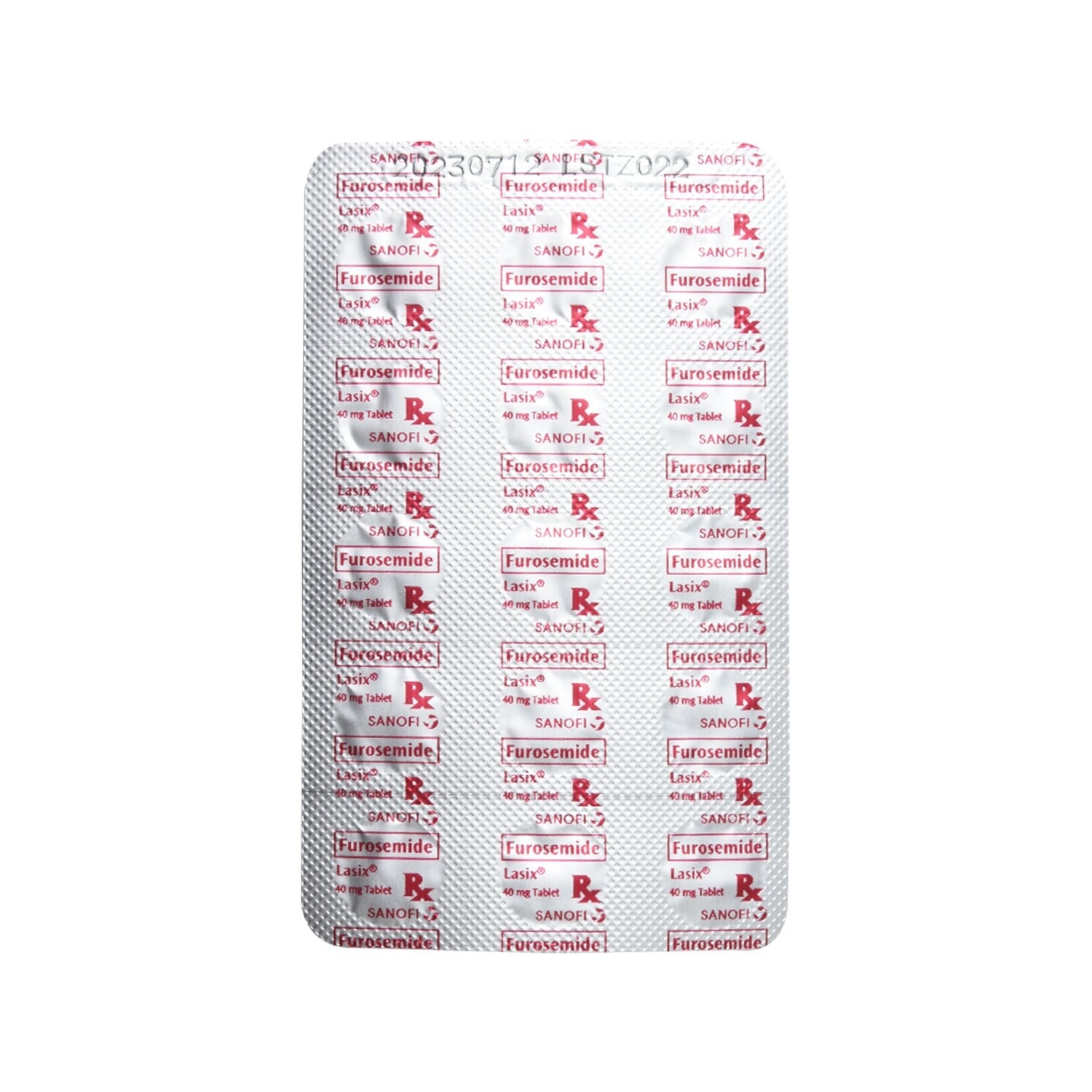Furosemide 40mg 1 Tablet [PRESCRIPTION REQUIRED]