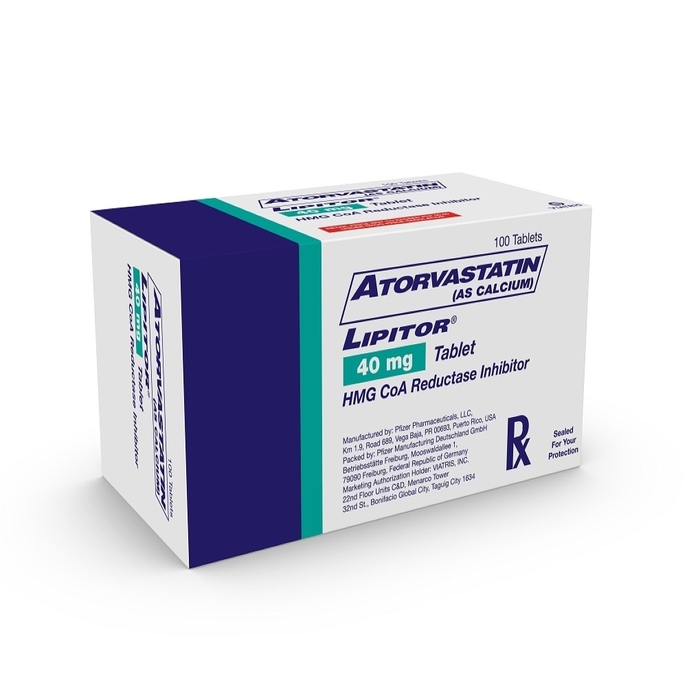 Lipitor Atorvastatin 40mg 1tablet[PRESCRIPTION REQUIRED]