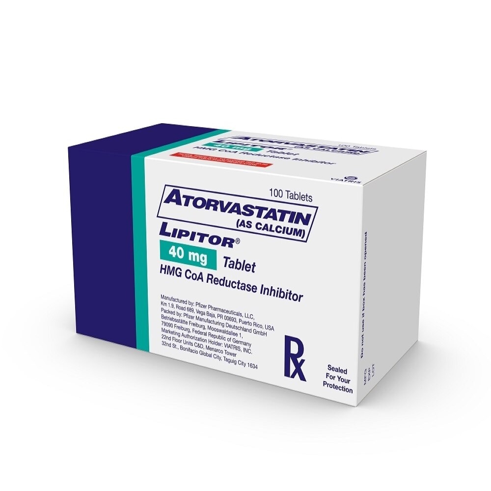 Lipitor Atorvastatin 40mg 1tablet[PRESCRIPTION REQUIRED]