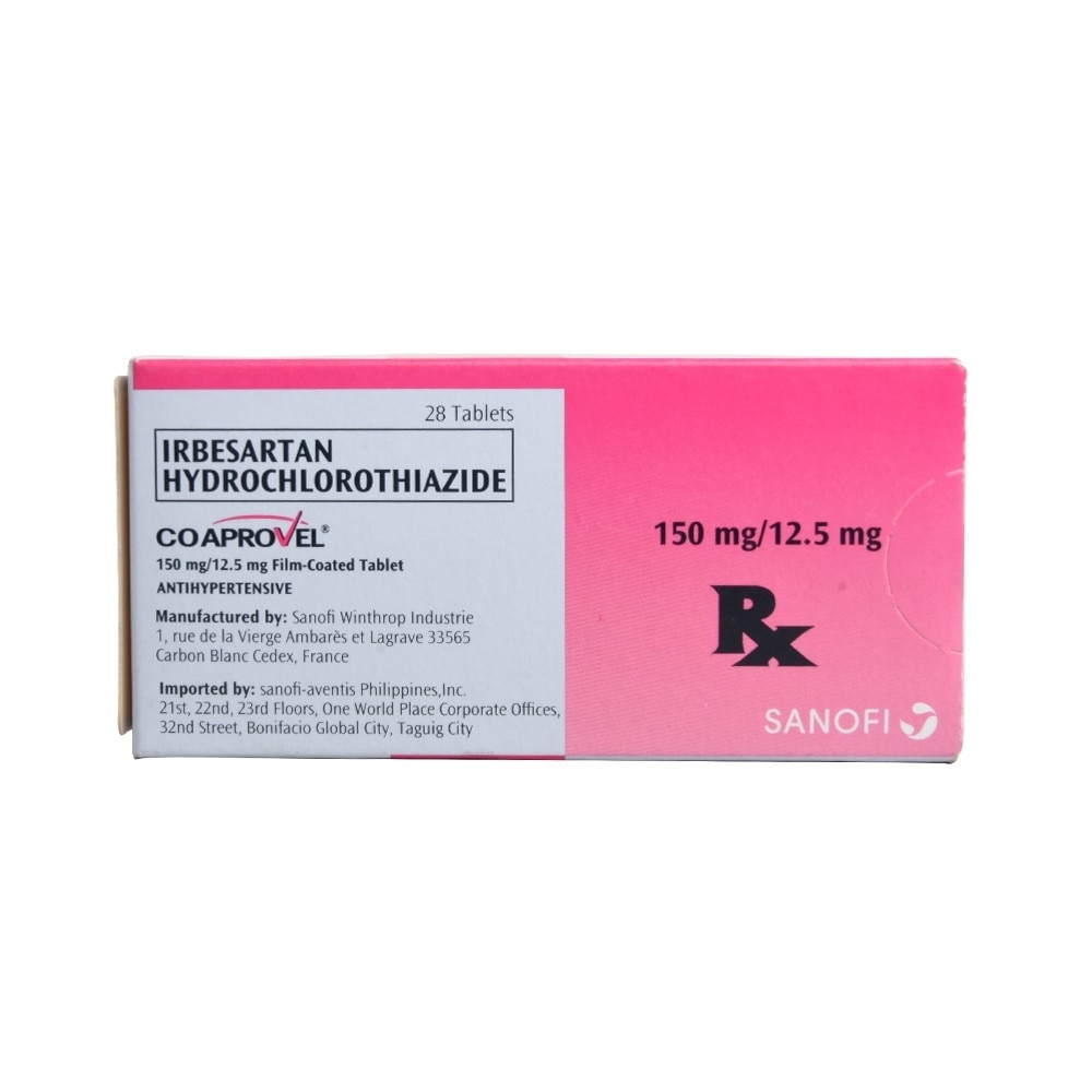 Irbesartan Hydrochlorothiazide 150 mg/12.5 mg 1 Tablet [PRESCRIPTION REQUIRED]