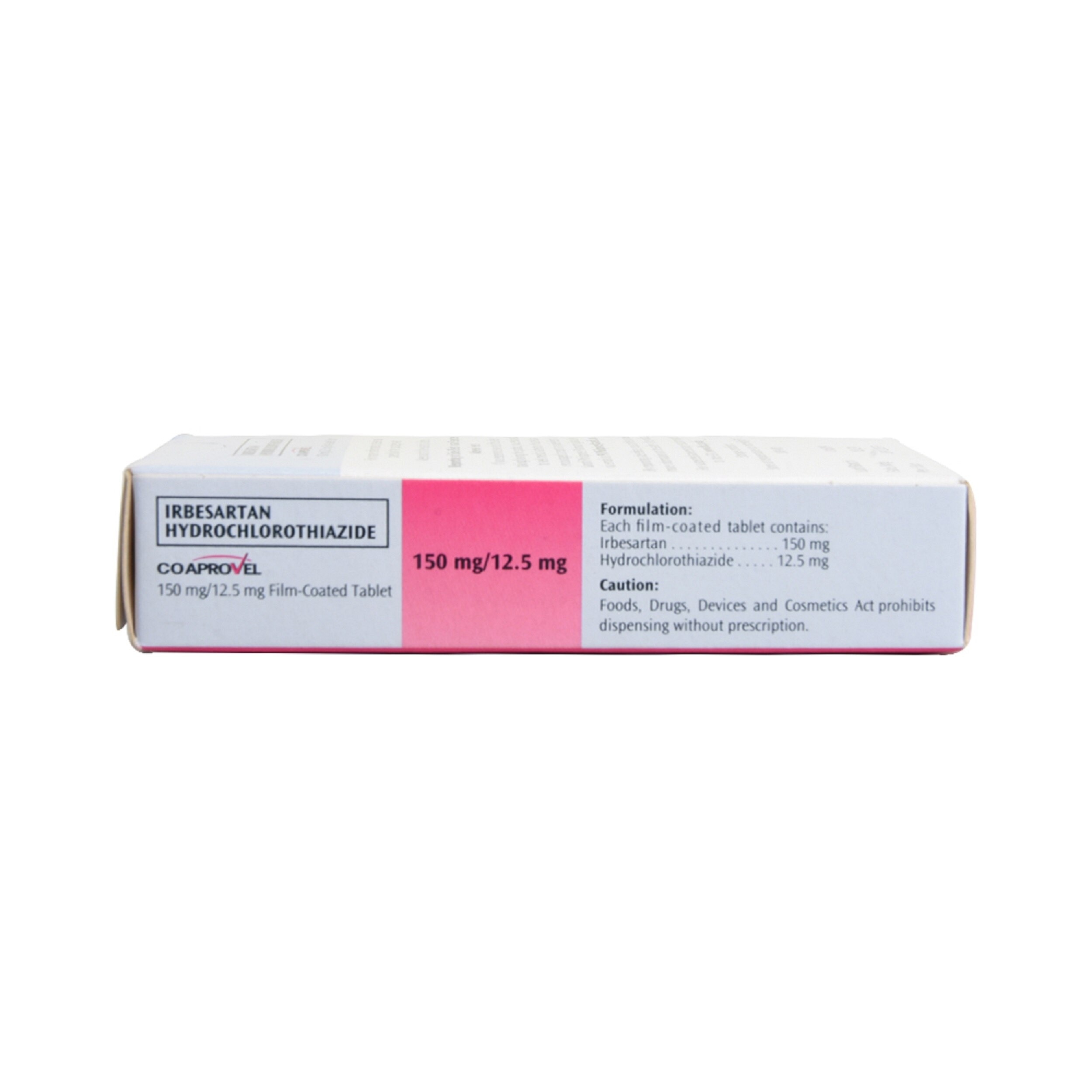 Irbesartan Hydrochlorothiazide 150 mg/12.5 mg 1 Tablet [PRESCRIPTION REQUIRED]