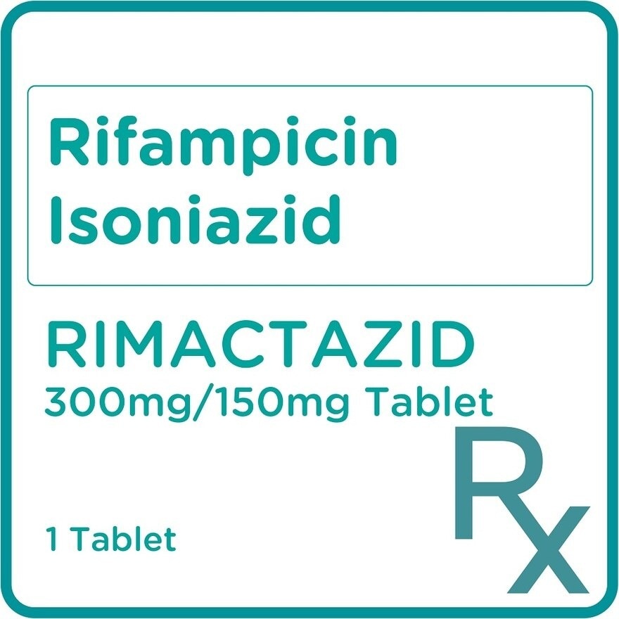 Rifampicin 300mg Isoniazid 150mg 1 Tablet [PRESCRIPTION REQUIRED]