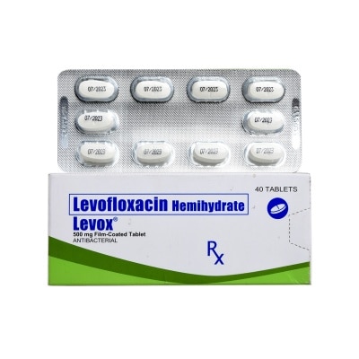 LEVOX Levofloxacin 500mg 1 Tablet [PRESCRIPTION REQUIRED]