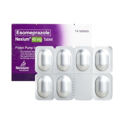 NEXIUM NEXIUM Esomeprazole 40mg Sold Per Piece [PRESCRIPTION REQUIRED]