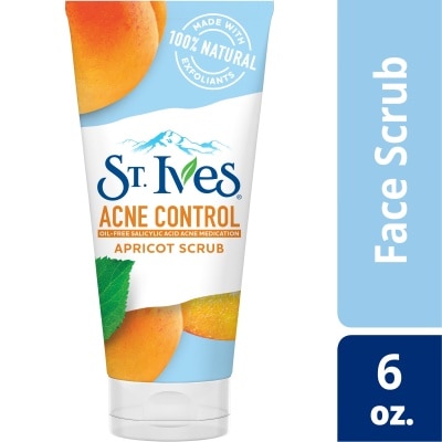 ST IVES Acne Control Apricot Face Scrub 6OZ