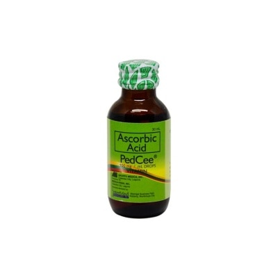 PEDCEE Ascorbic Acid Drops 30mL