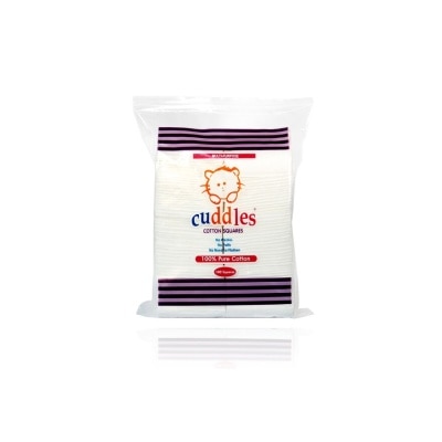 CUDDLES Cotton Squares 100 Sheets